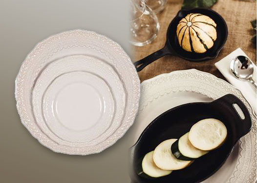 Ivory Lace dinnerware